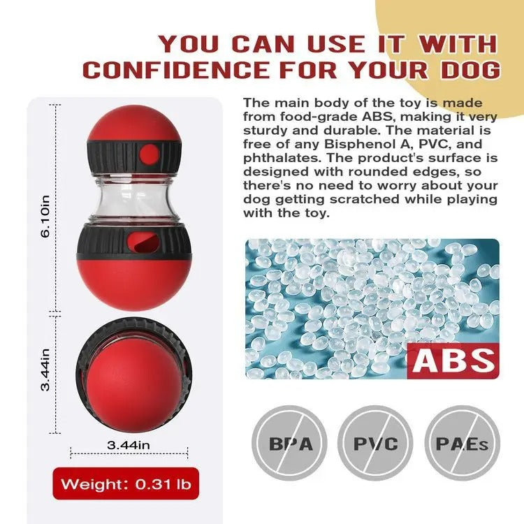 Interactive Slow Feeder Training Toy