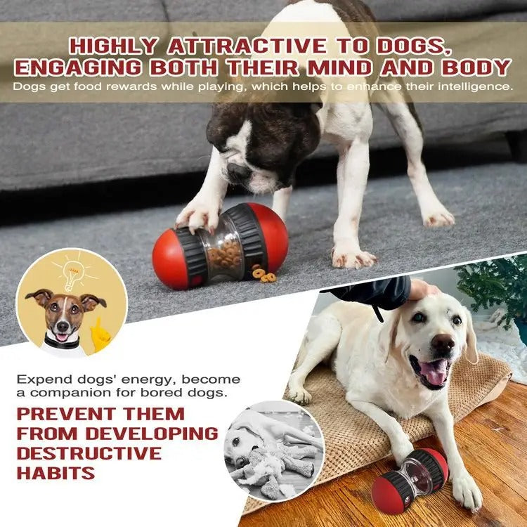 Interactive Slow Feeder Training Toy